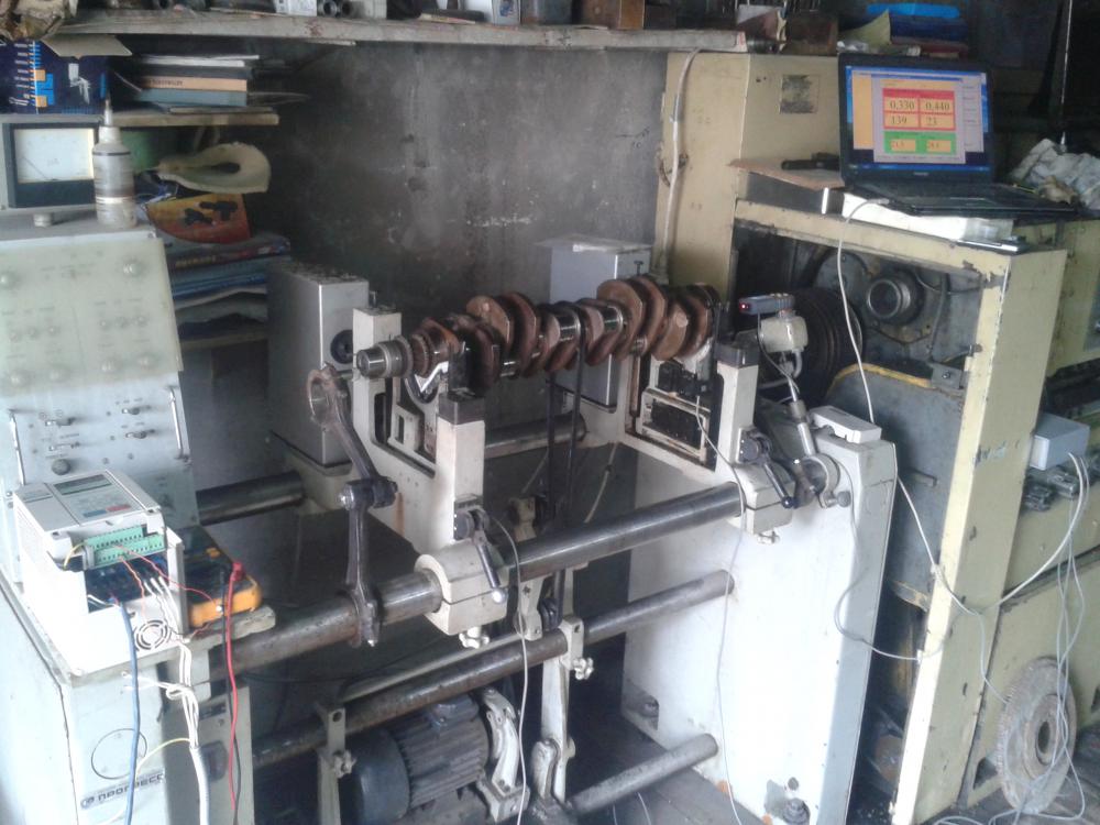 Balanset-1A OEM integravimo į seno balansavimo stovo valdymo sistemą vaizdas iš arti.